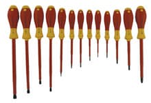 13pc Insulated Slotted/Phillips Screwdriver Set, Wiha 32094