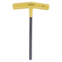 10pc Hex T-Handle Set, 6" Length 3/32"-3/8" w/ Stand, Bondhus 15290
