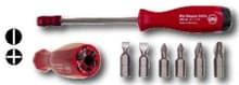 7pc ClicFix Bit Holder Slotted/Phillips, Wiha 38033