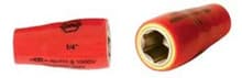 Insulated 6pt Socket 1/4" Drive 7mm, Wiha 31328