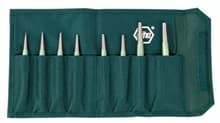 8pc Metric Taper Pin Punch Set, Wiha 12490