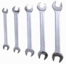 5pc Open End Wrench Set 3/8-7/8", Wiha 35099