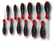 12pc SoftFinish Torx Screwdriver Set, T5 -T40, Wiha 36267