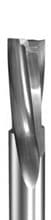 O-Flute Downcut Bit, 2 Flute, 1/4 Dia, 3/4 Cut Length, 1/4 Shank, Vortex 5933