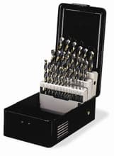 21pc Mechanics Length Drill Set, 1/16-3/8 by 64ths, TriNado, Premium Grade HSS, Triumph 090549