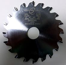Edge Bander Saw Blade, 120mm x 24T ATB, Popular Tools EB1202024A