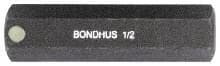 1/8" Hex Bit, 6" w/o Socket, Bondhus 33607
