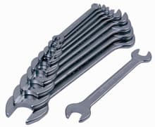 10pc Open End Wrench Set 3/8 - 1-1/2", Wiha 35095