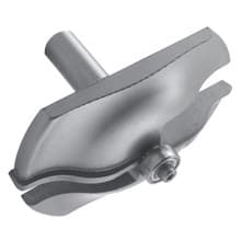 2 Wing Raised Panel Bit, Ogee, 3-1/4 Dia, 1-3/8 Cut Depth, 1/2 Shank, Southeast Tool SE5900H