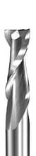 LH 2 Flute Upcut Finisher, 3/8 Dia, 1-1/4 Cut Length, 1/2 Shank, Vortex 1245L