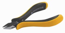 Small Tapered Head ESD Safe Precision Semi Flush Cutters, Wiha 32703