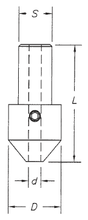 Drill Adapter, 4.5mm Drill Hole, 10mm Shank, Southeast Tool DA35045