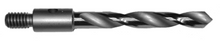 LH Drill-Point Drill, 1/2 Dia, Threaded Shank, 3" Cut Length, Southeast Tool SE12108L