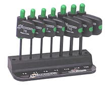 7pc Torx Flag Handle Tool Set, T6-T20, Bondhus 34445