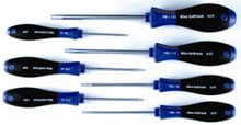 7pc SoftFinish Torx Plus Screwdriver Set, IP8-IP40, Wiha 36299