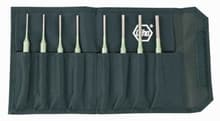 8pc Metric Parallel Pin Punch Set, Wiha 23490
