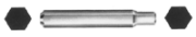 System 4 Metric Hex Insert Bit, 4.0 x 28mm, Wiha 75340