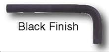 Black Finish Short Arm Hex Metric L-Key .9mm, Wiha 35302