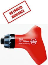 Topra Ratchet Screwdriver Handle, Wiha 28200