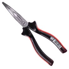 Comfort Grip Long Nose Pliers 7-7/8" long - angled 45, Felo 50038