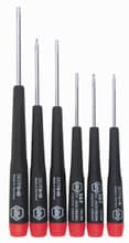 6pc Precision Torx Screwdriver Set, T6-T15, Wiha 26790