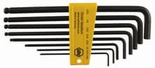8pc Ball End Hex L-Key Long Arm Set, 5/64-5/16, Wiha 36993