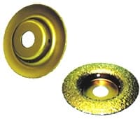 Tenryu Super Diamond Depressed Center Cup Wheel Saw Blade, 4" Dia, 7/8" Arbor, Tenryu TSD-105C