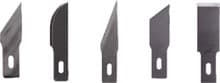 Replacement Blades for Universal Razor Edged Scraper, 10 Pk, 5 Styles, Wiha 43097