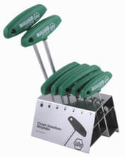 7pc T-Handle Torx Set in Stand, T10-T40, Wiha 36490