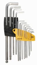 13pc Long MagicRing Ball Hex Inch L-Key Set, .050"-3/8", Wiha 66991