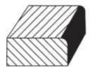 Plunge Roundover Bit, 3/8 Radius, 13/16 Cut Length, 1/2 Shank, Southeast Tool SE2076