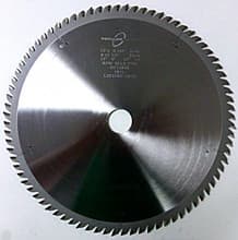 Double Cut Off Saw Blade, 12" x 80T 3L1R, Popular Tools DC1280L