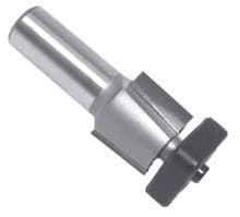 Laminate Trim Bit, 3/4 Dia, 5/8 Cut Length, 1/2 Shank, w/ Euro Sq Bearing, Southeast Tool SE2538