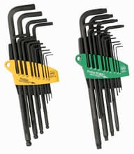 26pc Torx Long Arm Torx/Hex Inch L-key Set, Wiha 36694