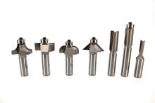 7 pc Router Bit Set, 1/2 Shank, Whiteside 401