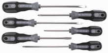 6pc 3K ACR Cushion Grip Slotted/Phillips Screwdriver Set, Wiha 46991