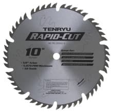 Rapid Cut Saw Blade, 10" Dia, 50T, 0.126" Kerf, 5/8" Arbor, Tenryu RS-25550-2