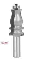 Specialty Molding Bit, 5/16 Dia, 1-3/8 Cut Length, 1/2 Shank, Southeast Tool SE3324