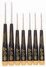 7pc ESD Safe Precision Torx Screwdriver Set, T4-T10, Wiha 27890