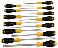 13pc SoftFinish MagicRing Ball Hex ScrewScrewdriver Set, .050" - 3/8", Wiha 36791