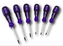 6pc 3K Cushion Grip Torx Screwdriver Set, T6-T15, Wiha 45598