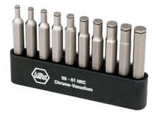 MagicRing Hex Power Bit Set, 1/8-1/4" and 3-6mm, Wiha 74989