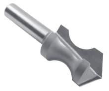 Plunge Hand Grip Router Bit, 7/8 Bead Opening, 1/4 Cut Depth, 1/2 Shank, Southeast Tool SE1440B