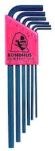 7pc Hex Key Set, 1.5-6mm, Long, Bondhus 12192