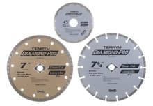 Diamond Pro Saw Blade, 4-1/8" Dia, .067" Kerf, 7/8" Arbor, Tenryu DA-105S-GL2
