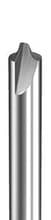 Beading Bit, 0.094 Small Diameter, 0.125 Radius, 1/4 Shank, Vortex 3710