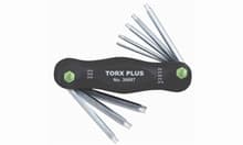 8pc PocketStar Torx Plus Fold Up Set, IP6-IP25, Wiha 36697