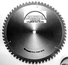 Radial Arm Saw Blade, 8" Dia, 48T, .131 Kerf, 5/8 Arbor, World's Best 37364