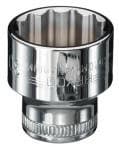 1/2" Drive 12 Point Inch Socket 3/4", Wiha 60308
