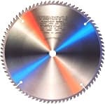 Pro Saw Blade, 10" Dia, 80T, 0.125" Kerf, 5/8" Arbor, Tenryu PRP-25580CB